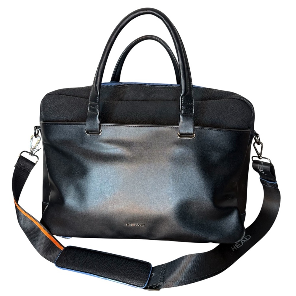 HEAD Large Business Messenger Bag Laptop Crossbody Briefcase Zipper Travel